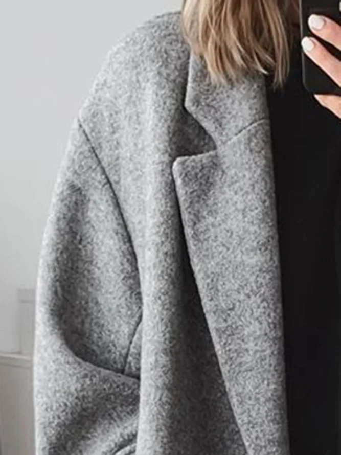 Women’s Classic Winter Coat – Long Wrap Overcoat for Cold Weather