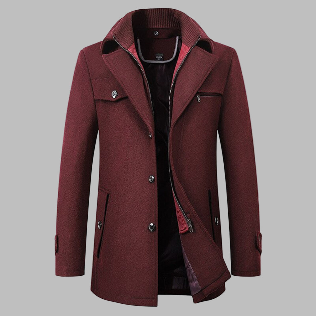 Dario Men's Winter Jacket | Long Cut, Stylish, Versatile 3
