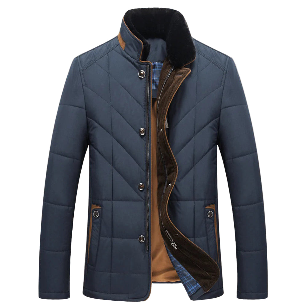 Felix Men's Winter Coat | Premium Insulation, Elegant Design 0