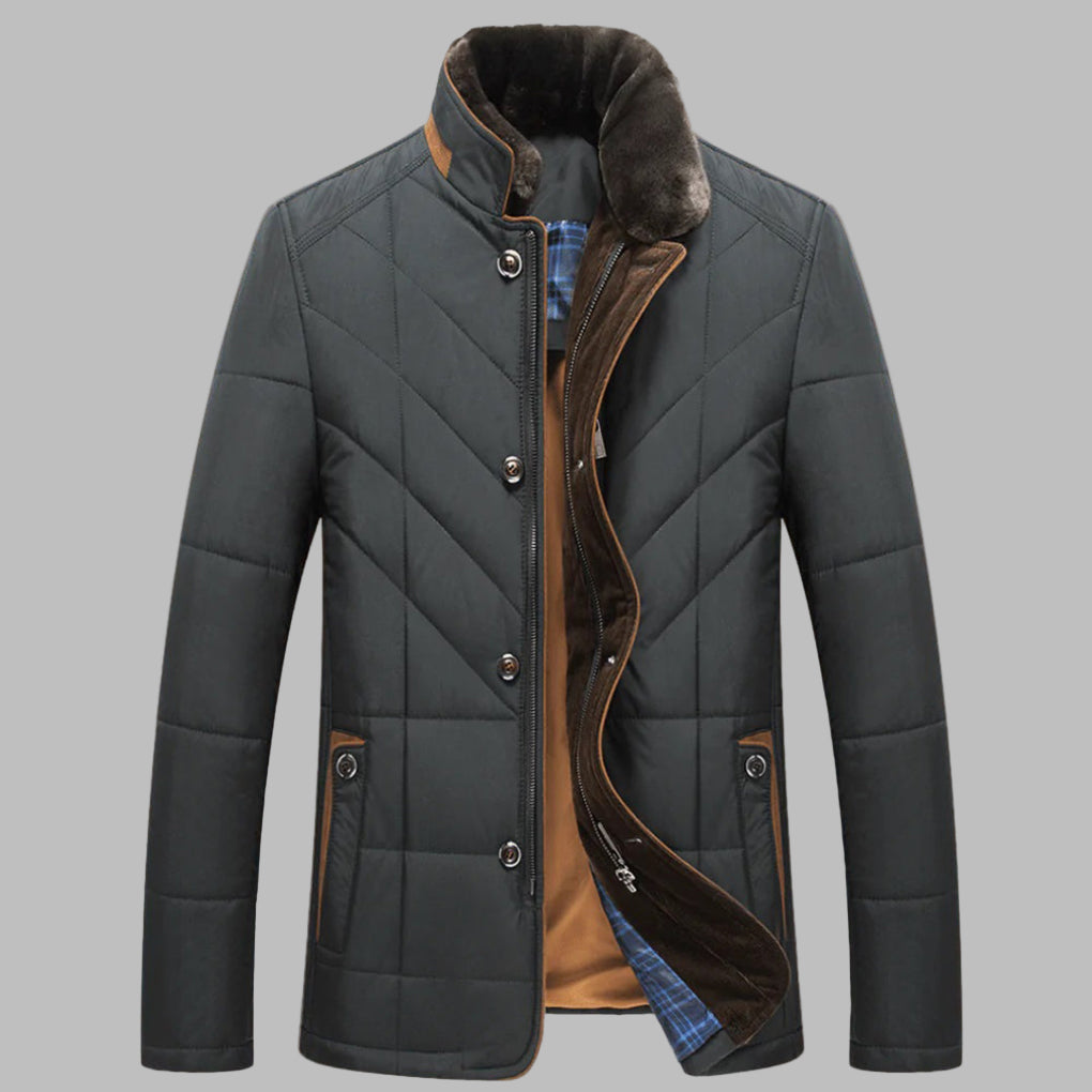 Felix Men's Winter Coat | Premium Insulation, Elegant Design 1