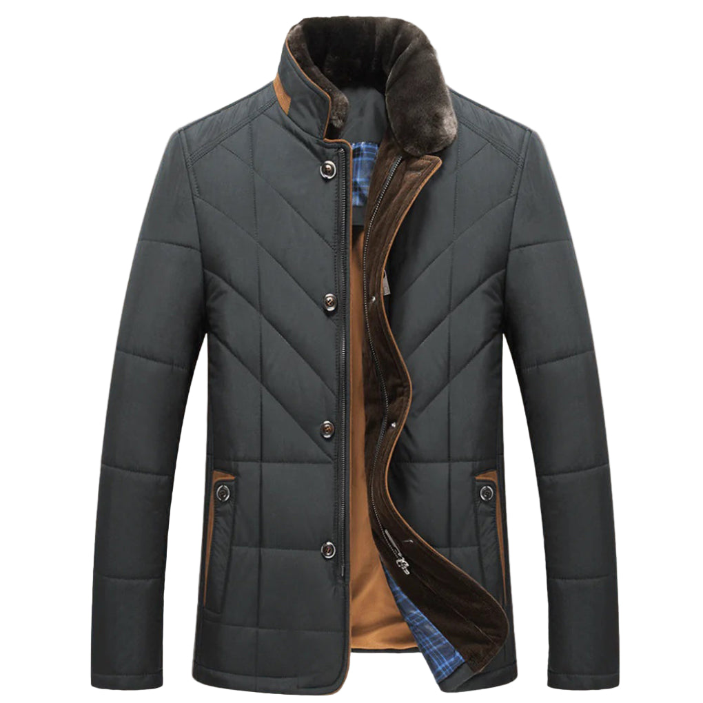 Felix Men's Winter Coat | Premium Insulation, Elegant Design 1