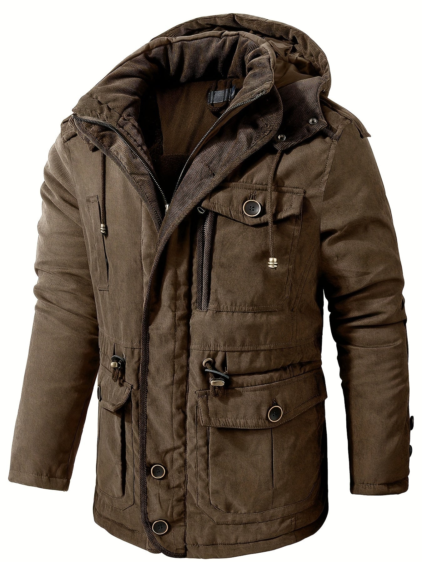 Maverick Men's Winter Jacket | Thick Hooded Design for Outdoor Activities 1