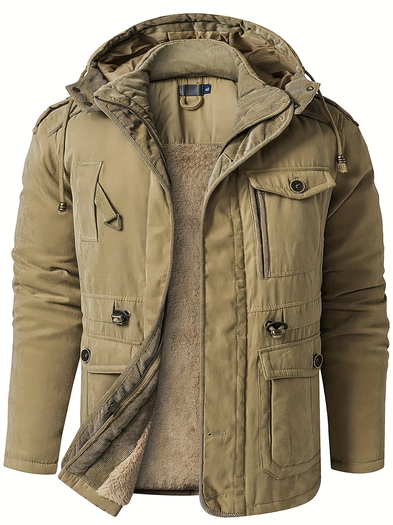 Maverick Men's Winter Jacket | Thick Hooded Design for Outdoor Activities 2