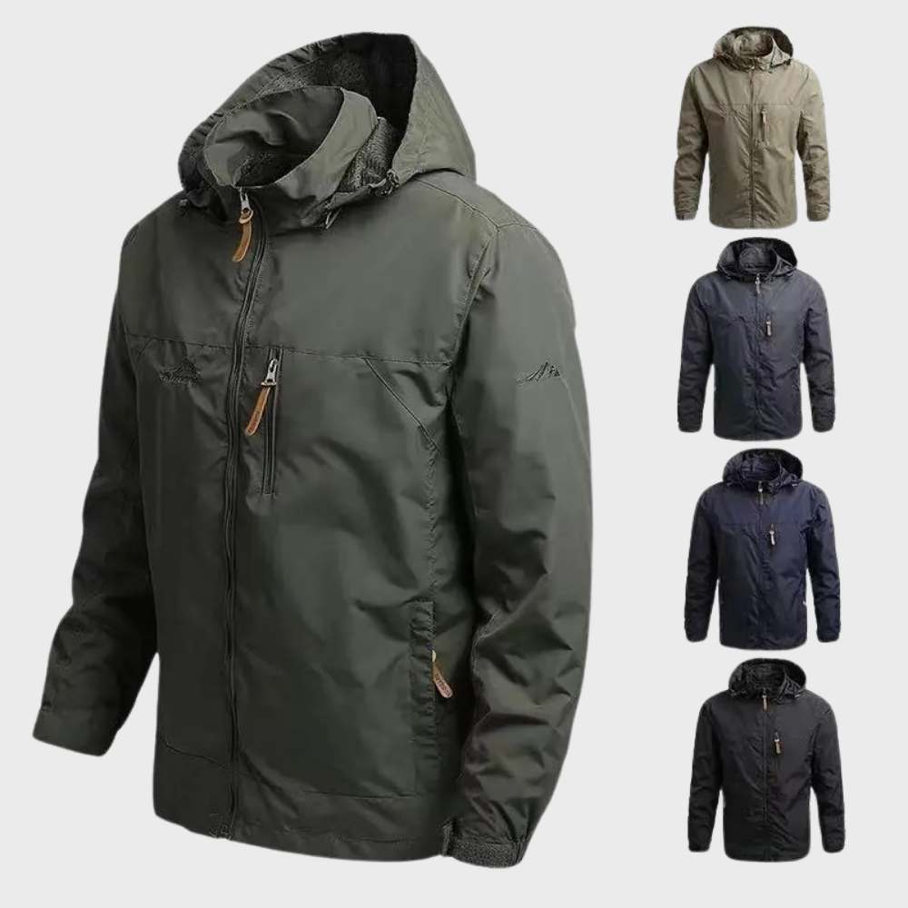 Max Outdoor Jacket | Waterproof Rain Protection, Windproof Fabric, Multiple Colors 1