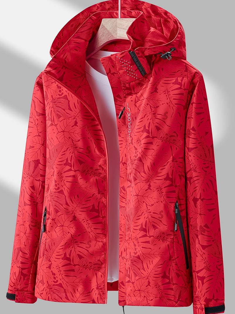 Women’s Waterproof Winter Hooded Jacket – Windproof Coat with Pockets