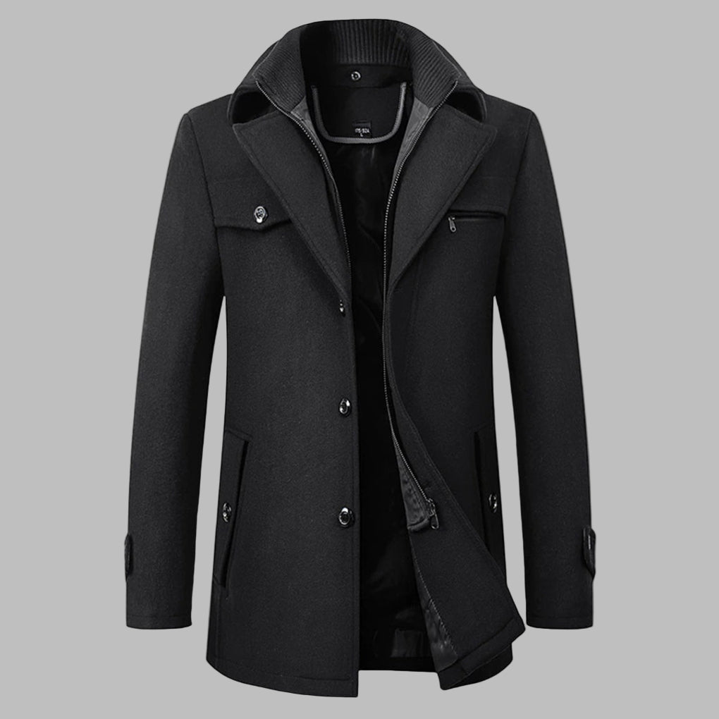 Dario Men's Winter Jacket | Long Cut, Stylish, Versatile 0