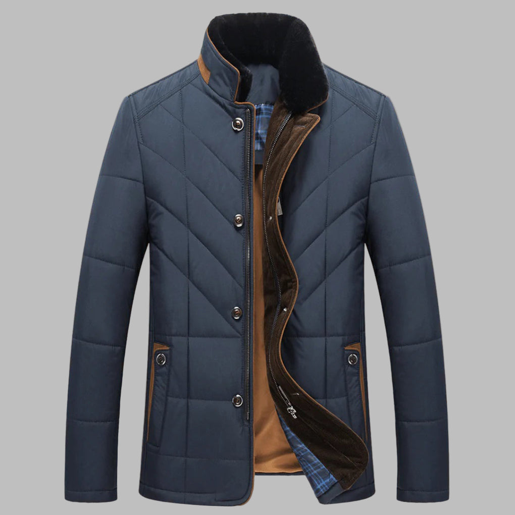 Felix Men's Winter Coat | Premium Insulation, Elegant Design 0