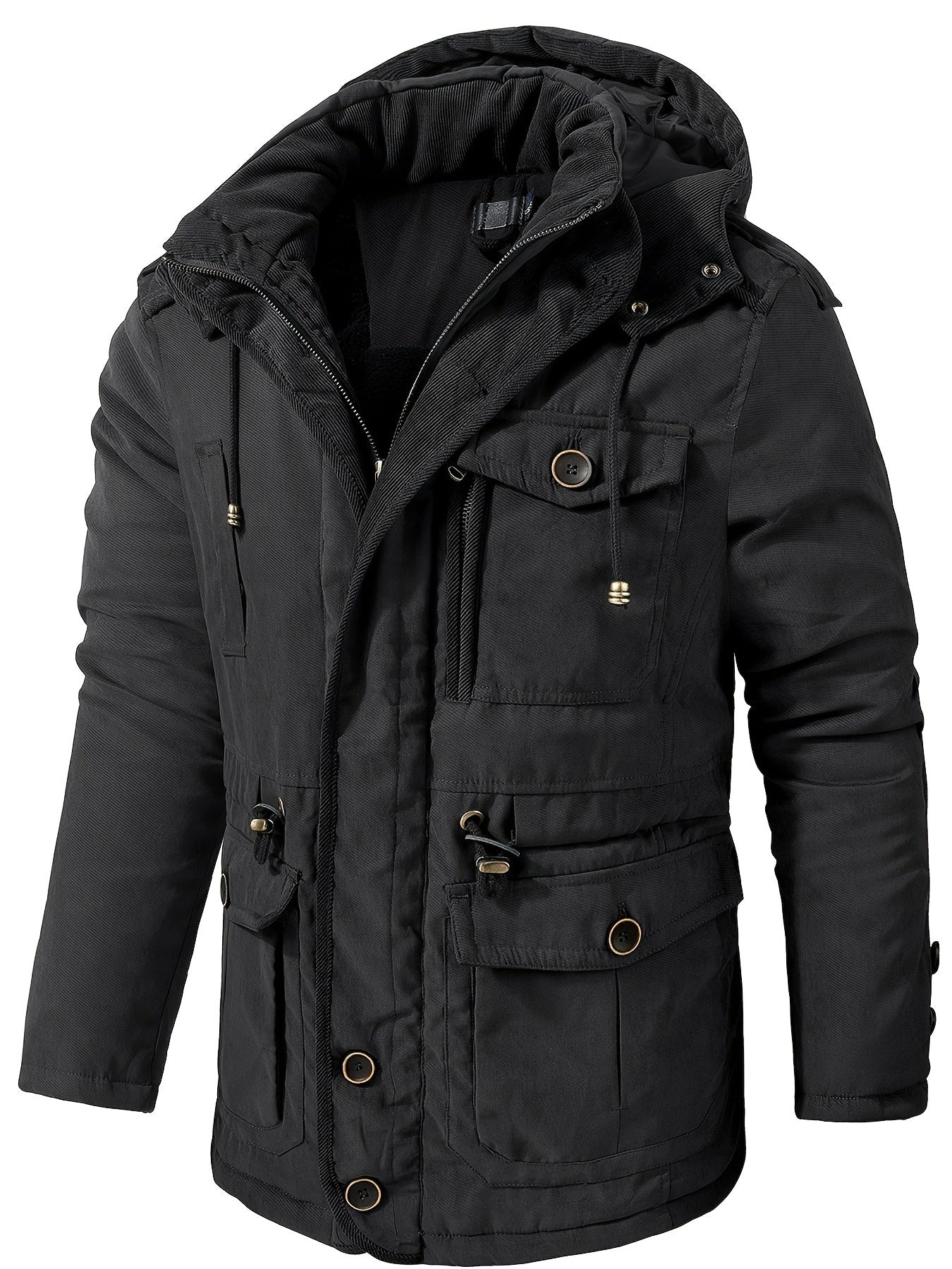 Maverick Men's Winter Jacket | Thick Hooded Design for Outdoor Activities 0