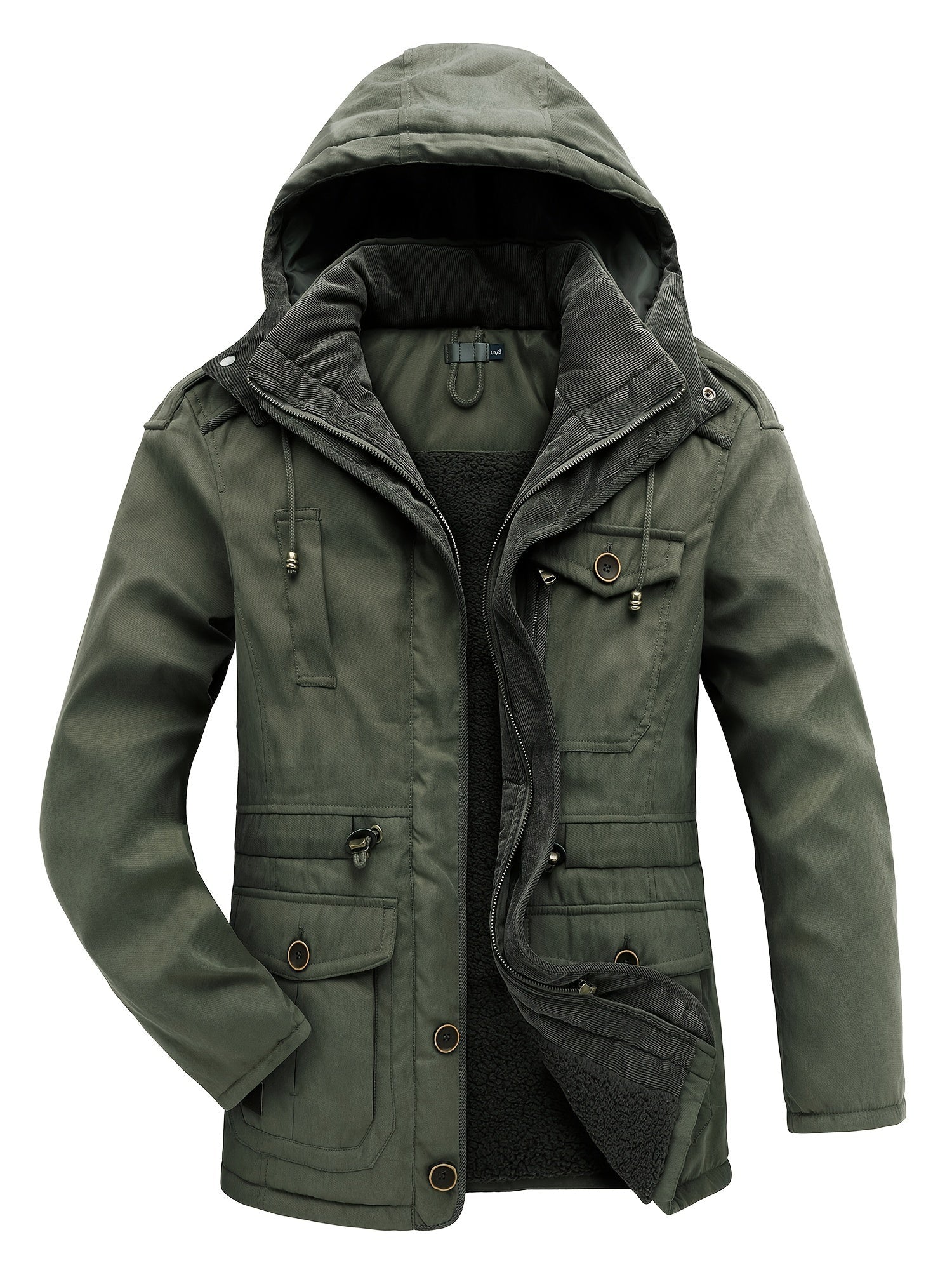 Maverick Men's Winter Jacket | Thick Hooded Design for Outdoor Activities 4