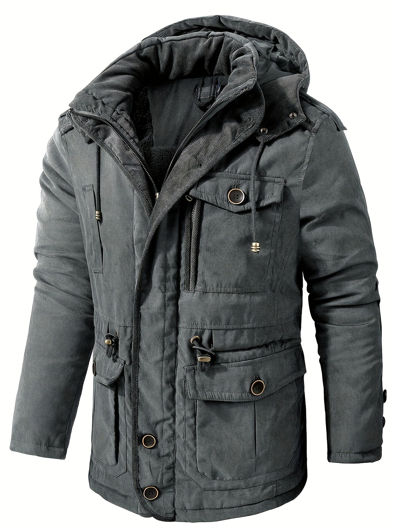 Maverick Men's Winter Jacket | Thick Hooded Design for Outdoor Activities 5