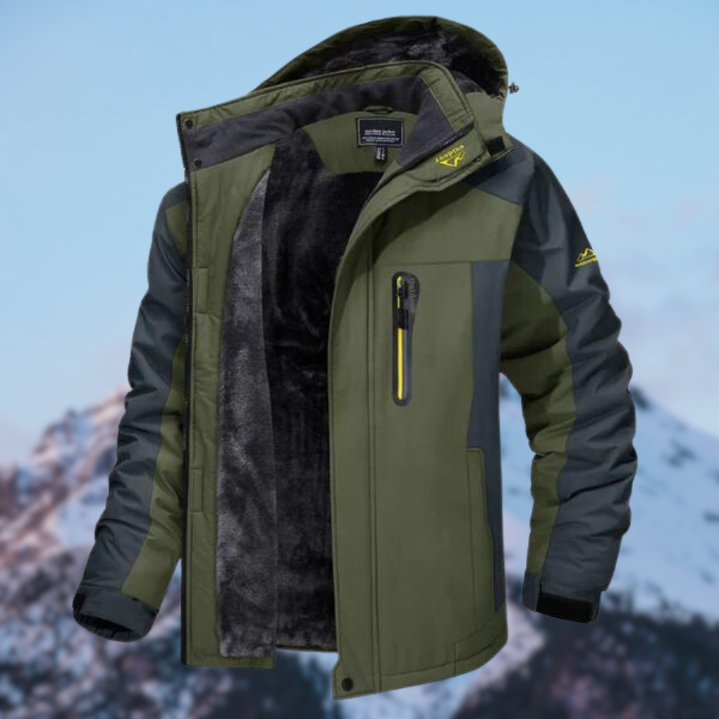 Max Men's Waterproof Winter Jacket | Lightweight Insulation, Regular Fit 0