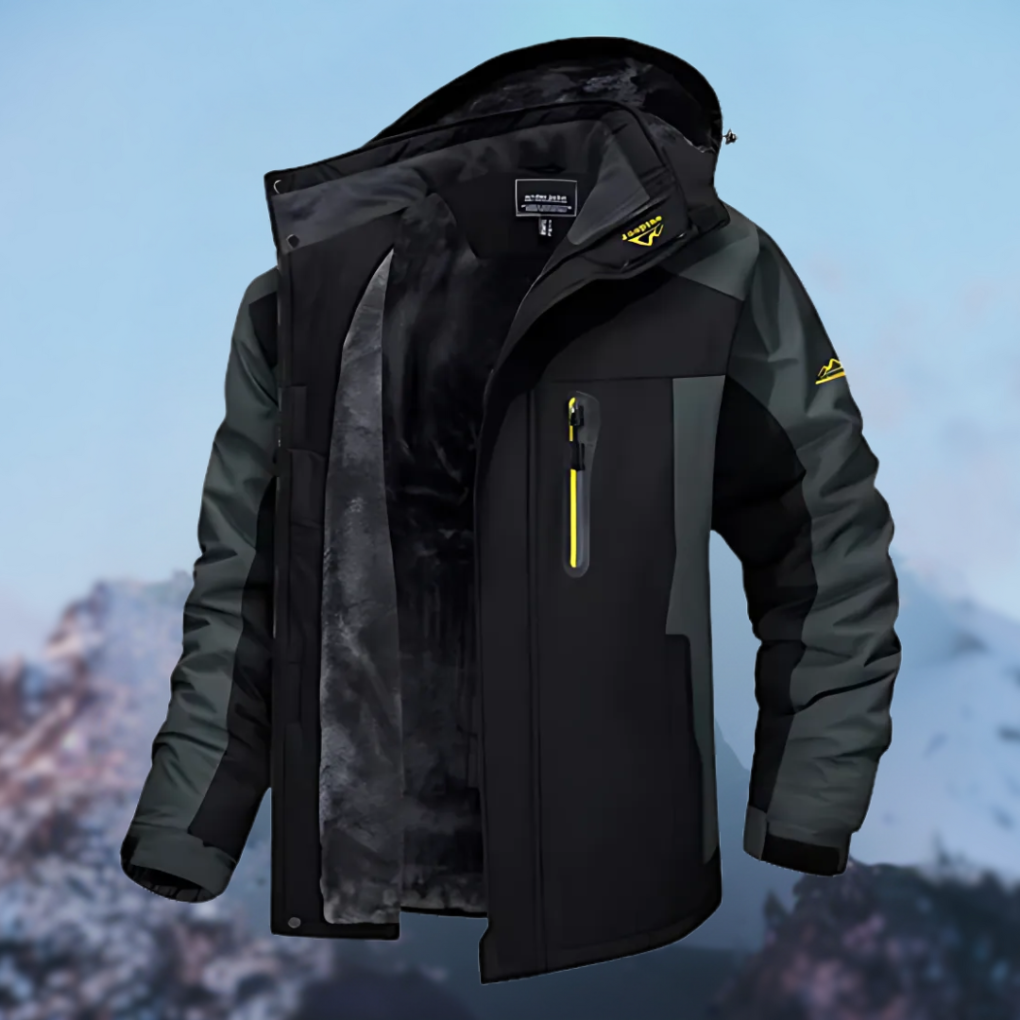 Max Men's Waterproof Winter Jacket | Lightweight Insulation, Regular Fit 1