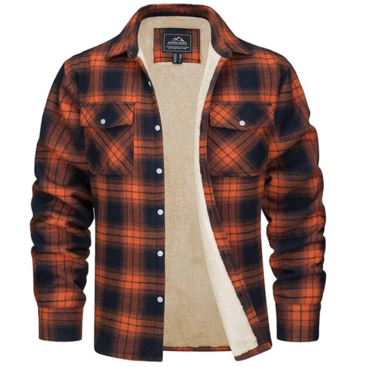 Parker Men's Winter Jacket | Classic Plaid, Warm Insulation 0