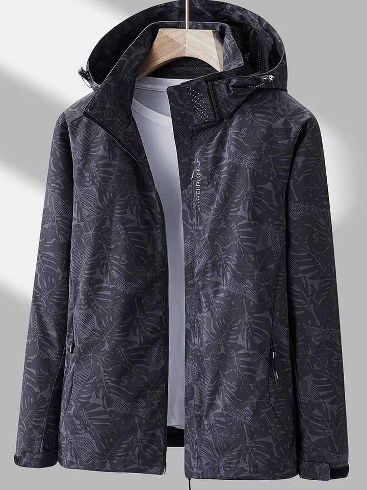 Women’s Waterproof Winter Hooded Jacket – Windproof Coat with Pockets