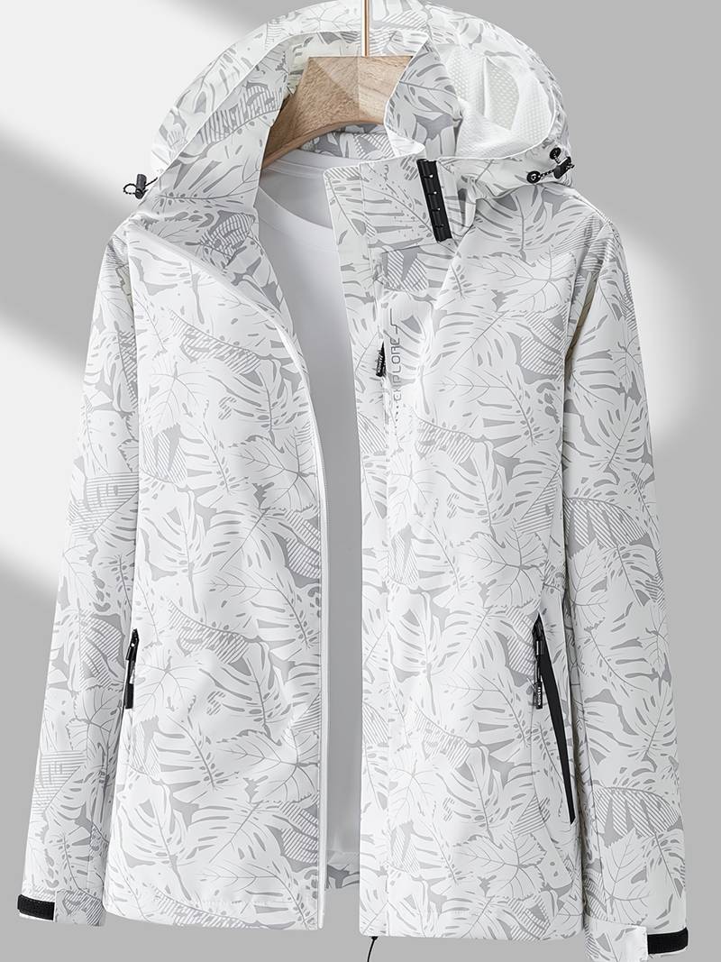 Women’s Waterproof Winter Hooded Jacket – Windproof Coat with Pockets